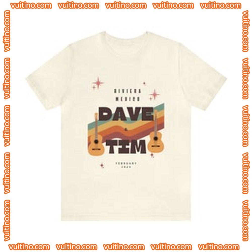 Dave Matthews And Tim Reynolds Mexico Tour 2024 Double Sides Shirt
