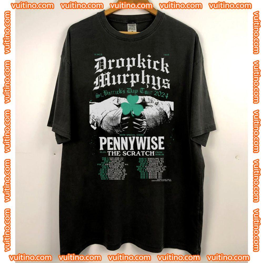 Dropkick Murphys Tour 2024 Double Sides Shirt