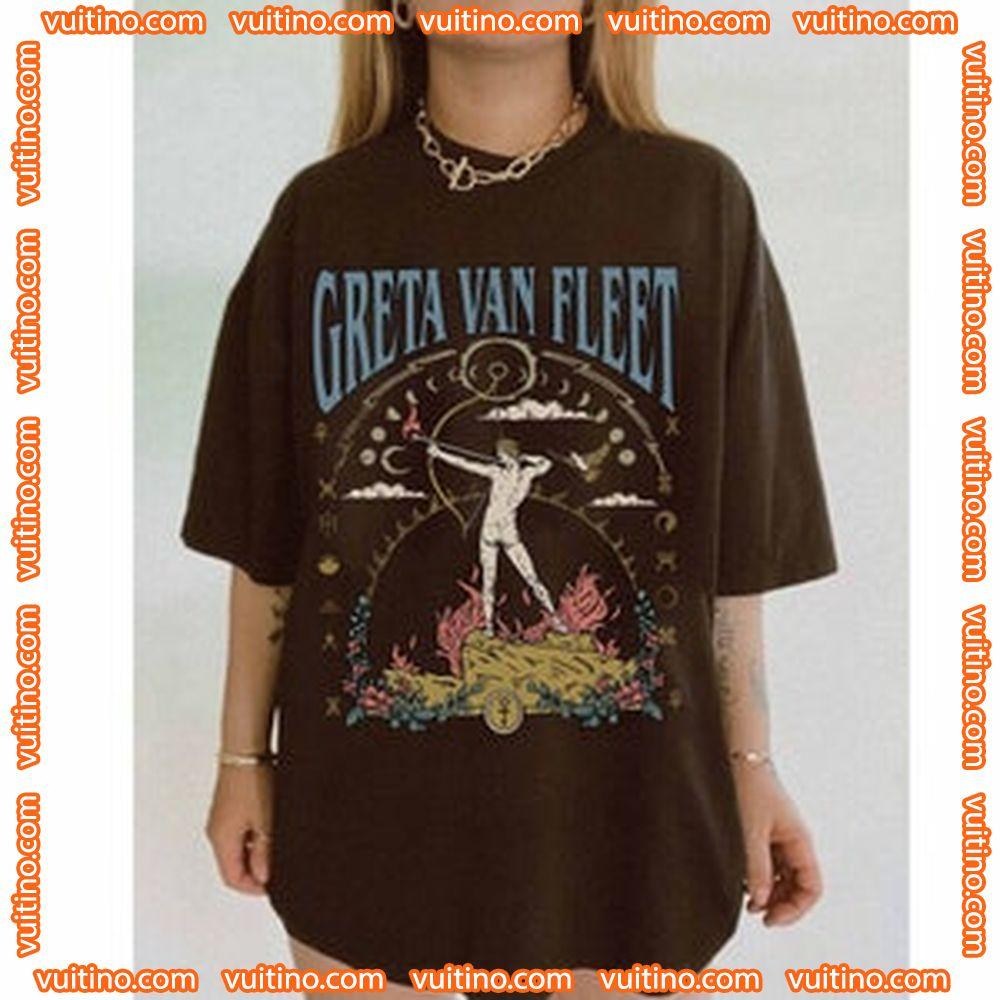 Greta Van 90s Tour 2024 Double Sides Shirt