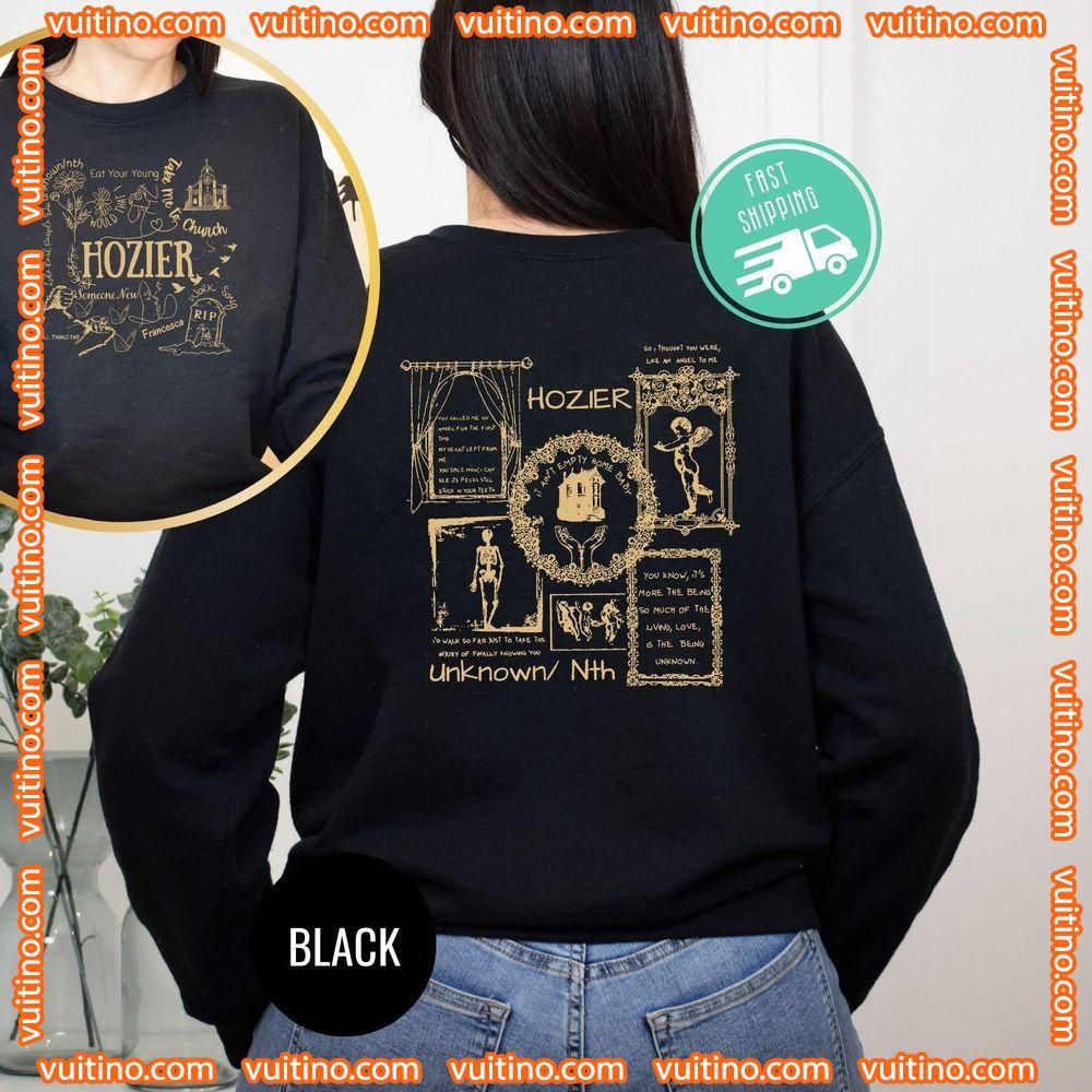 Hozier Unknow Nth Tour 2024 Double Sides Shirt