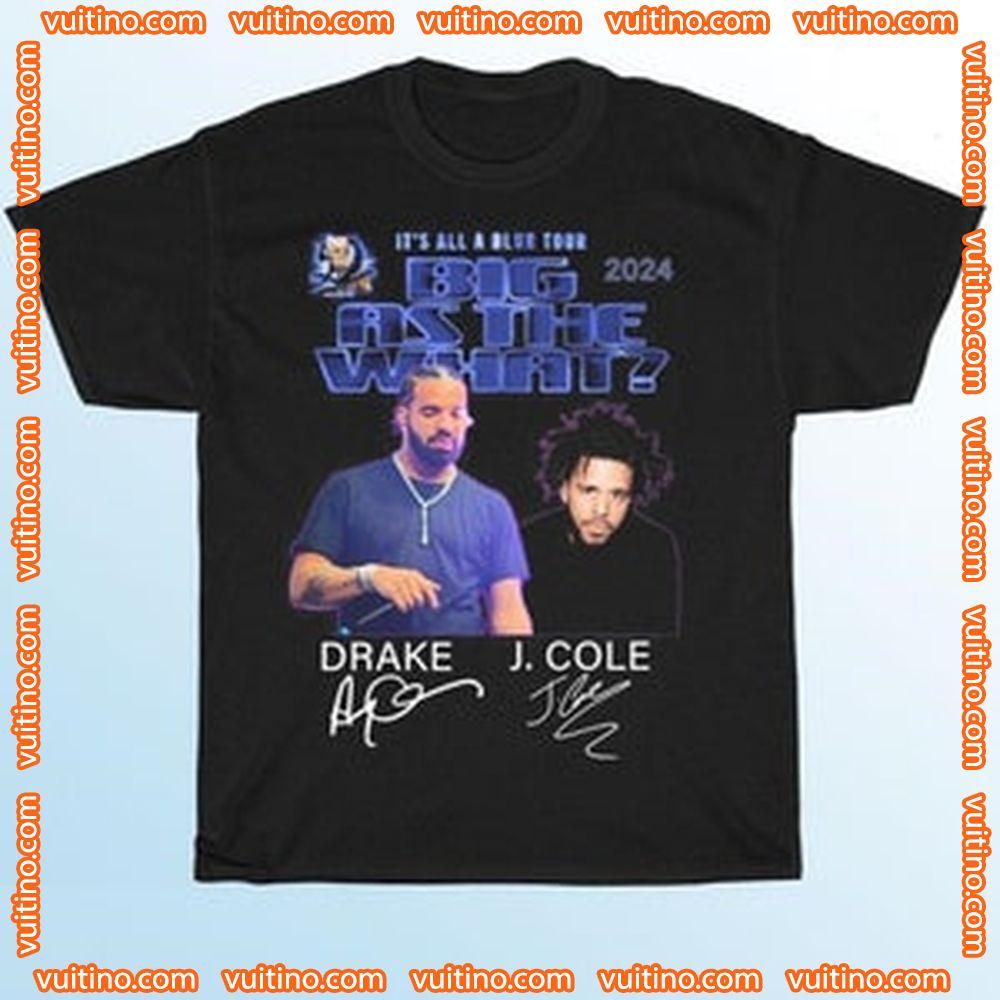 Its All A Blur Tour 2024 Drake And J Cole Double Sides Shirt