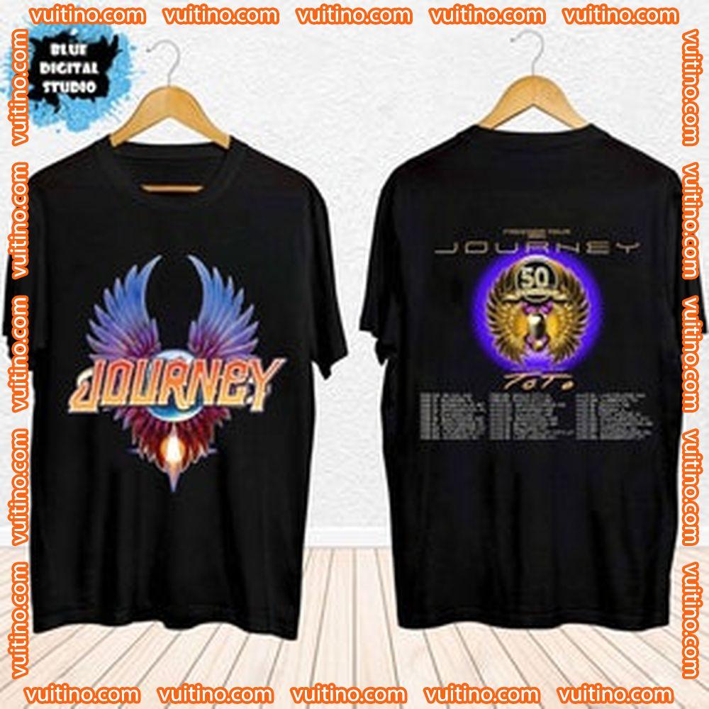 Journey Freedom Toto Tour 2024 Double Sides Shirt