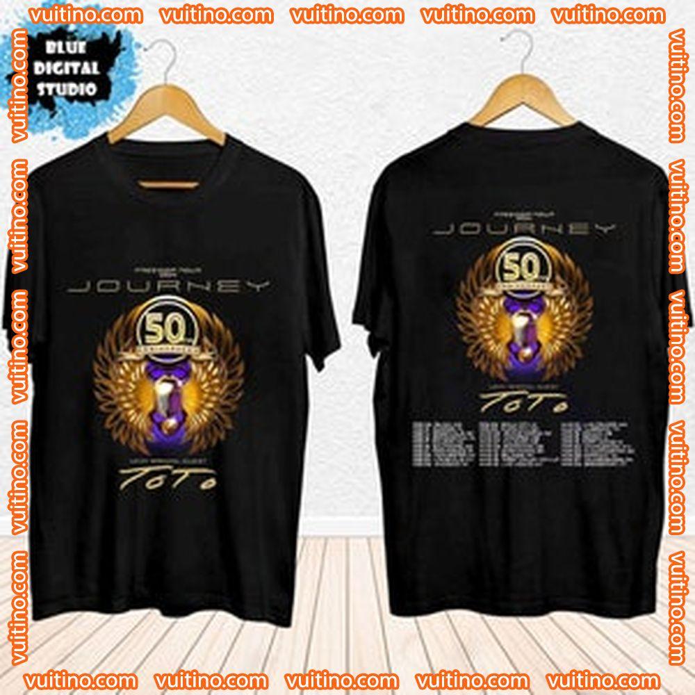 Journey Freedom With Toto Tour 2024 Double Sides Shirt