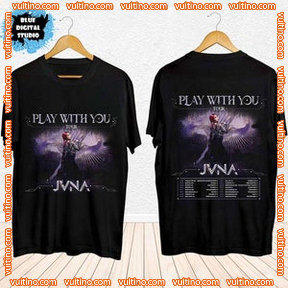 Jvna Play With You Tour 2024 Double Sides Merch