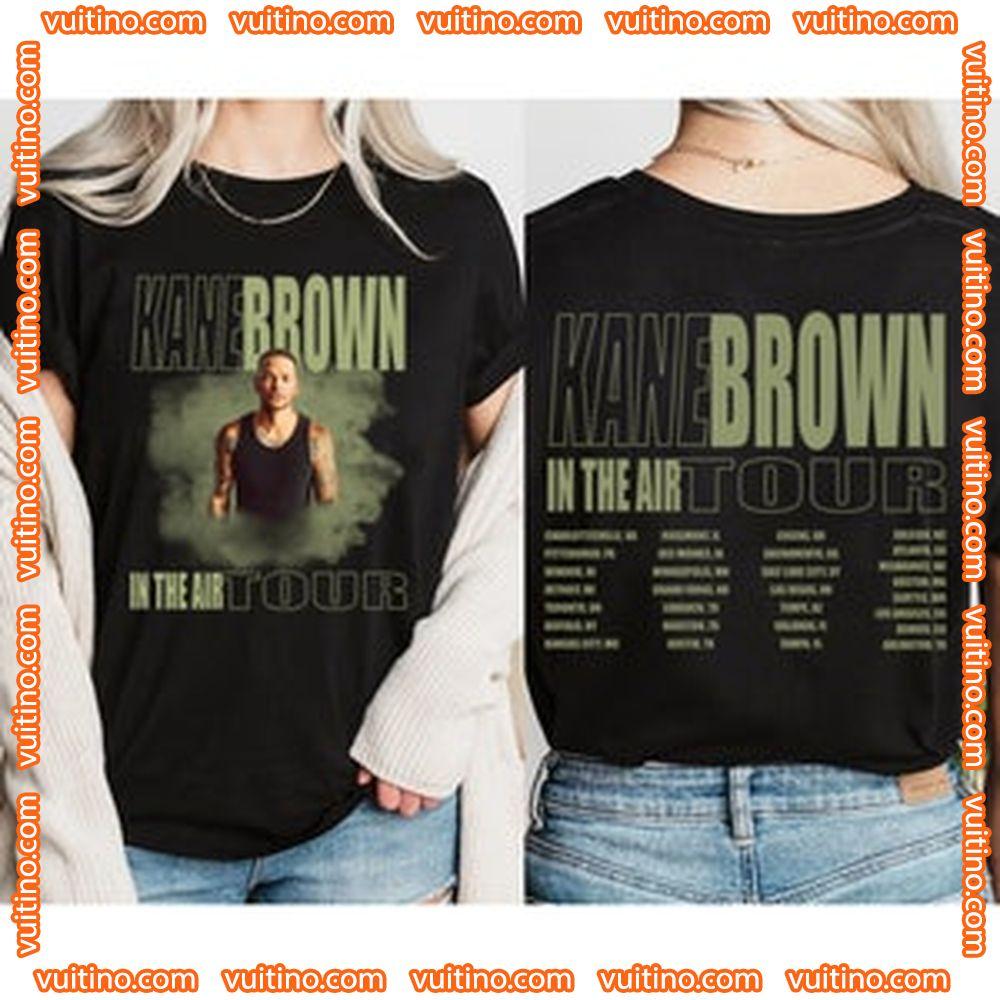 Kane Brown In The Air Fan Tour 2024 Double Sides Merch