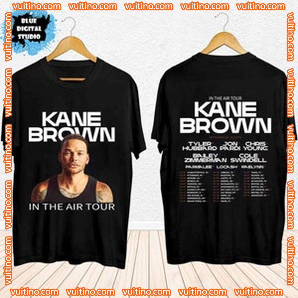 Kane Brown In The Air Music Tour 2024 Double Sides Merch
