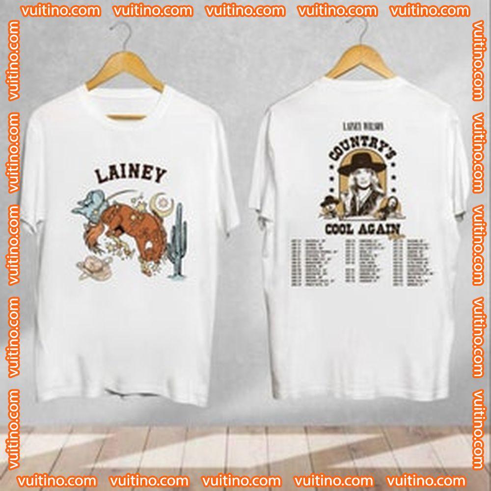 Lainey Wilson Countrys Cool Again Tour 2024 Double Sides Shirt