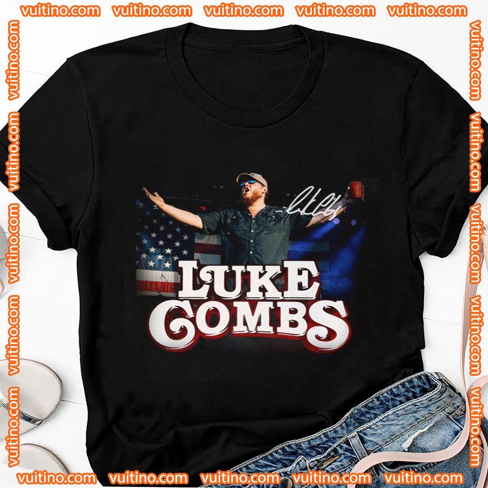 Luke Combs Tour 2024 Double Sides Shirt