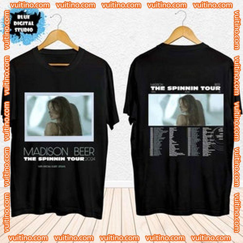 Madison Beer The Spinning Tour 2024 Double Sides Apparel