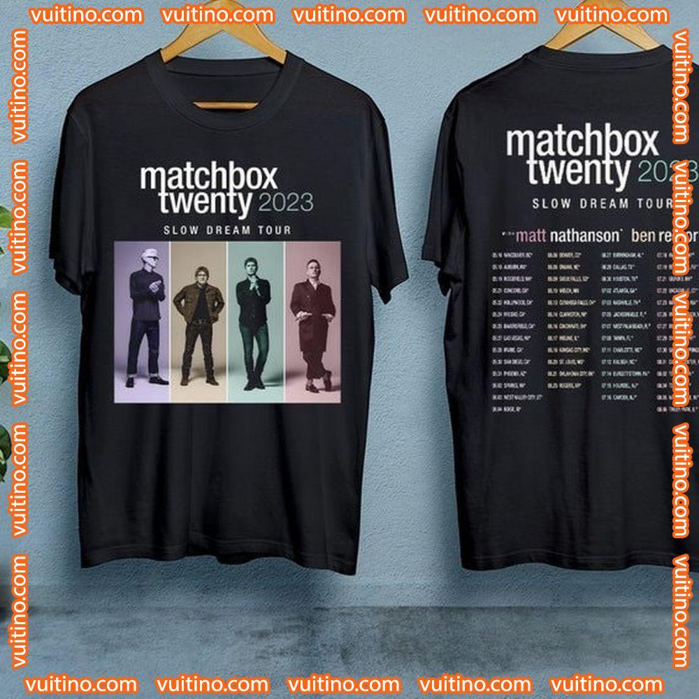 Matchbox Twenty Slow Dream Tour Tour 2024 Double Sides Merch