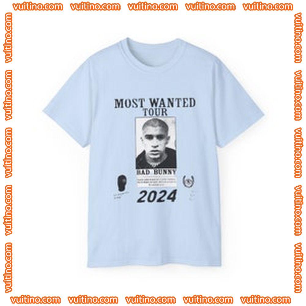 Most Wanted Tour Tour 2024 Double Sides Shirt