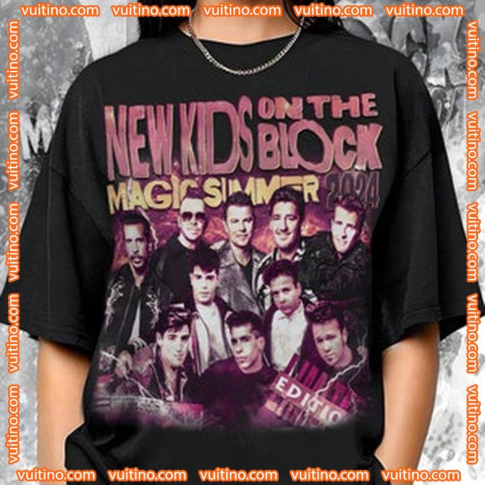 New Kids On The Block Tour 2024 Double Sides Apparel