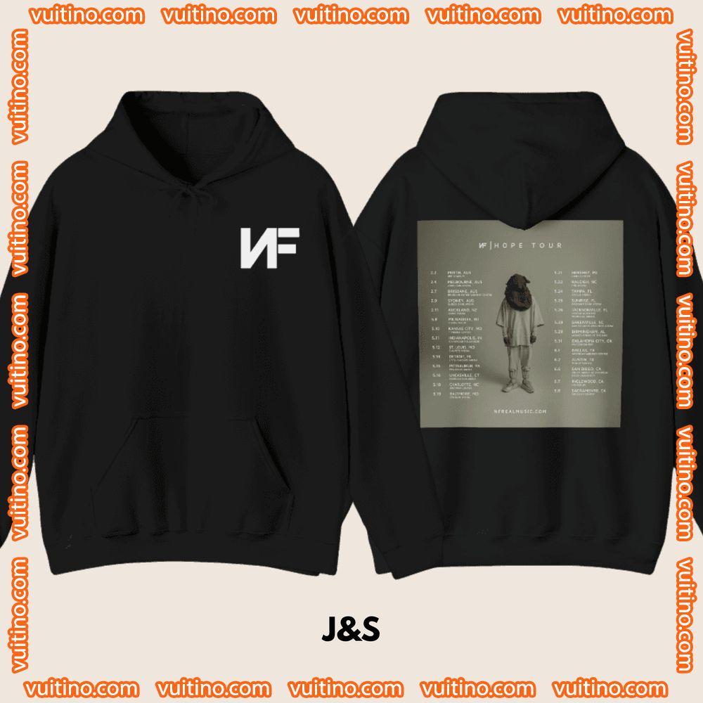 Nf Hope Tour 2024 Double Sides Merch