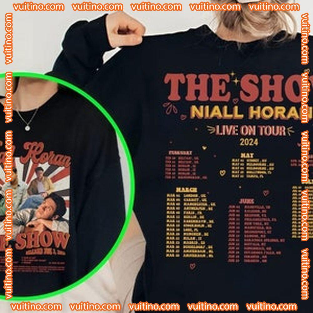 Niall Horan Tracklist Tour 2024 Double Sides Merch