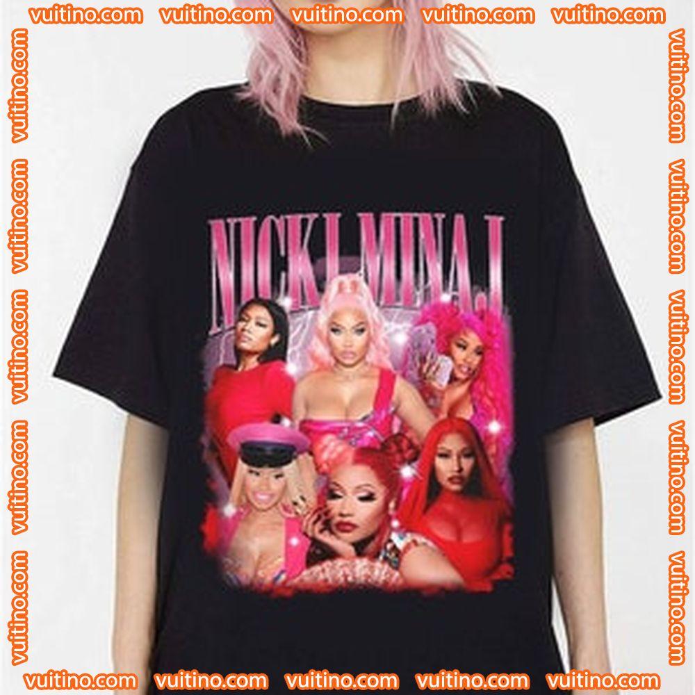 Nicki Minaj 90s Vintage Tour 2024 Double Sides Shirt