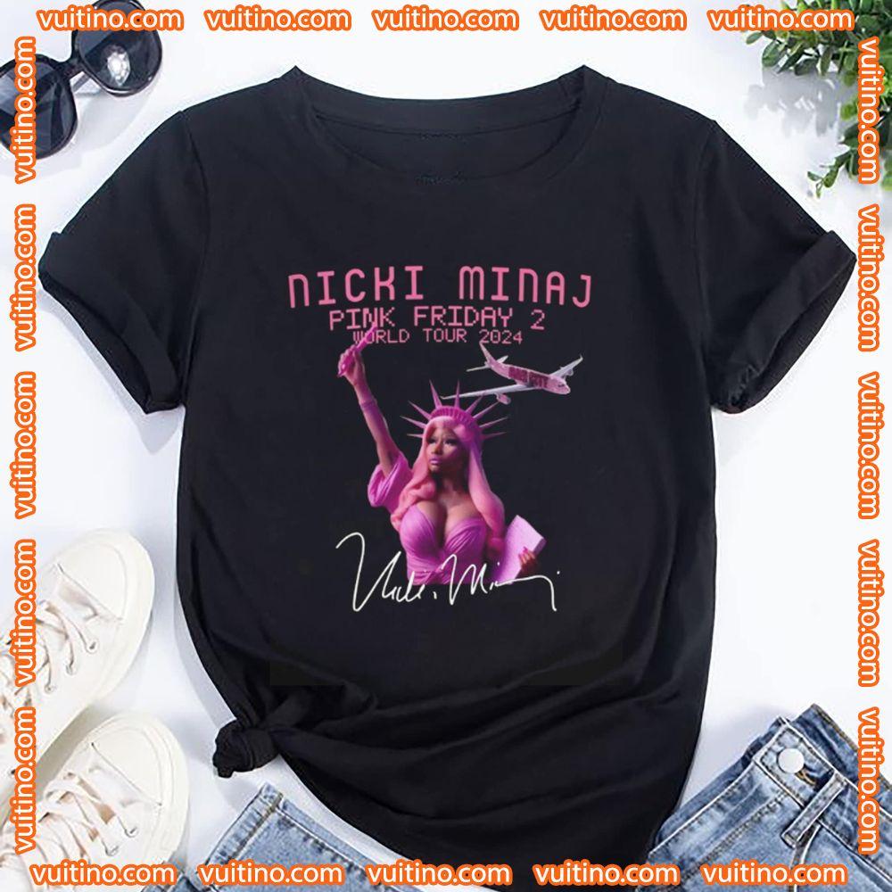 Nicki Minaj Signature Tour 2024 Double Sides Shirt