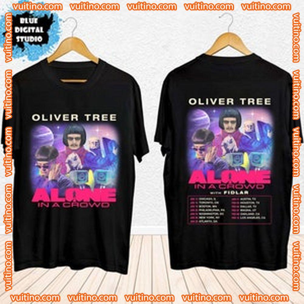 Oliver Tree Alone In A Crowd 2024 Tour Double Sides Merch