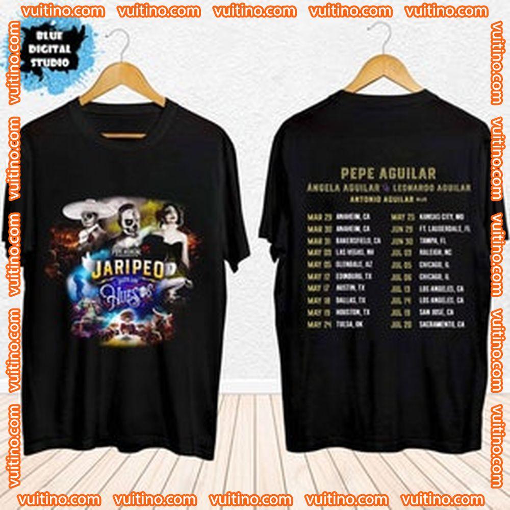Pepe Aguilar Jaripeo Hasta Los Huesos Tour 2024 Double Sides Apparel