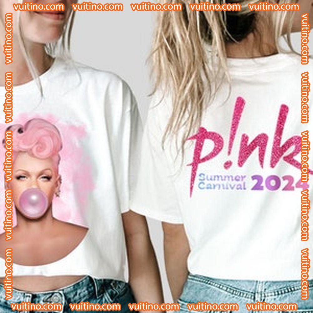 Pnk Pink Singer Summer Carnival J7wzf Tour 2024 Double Sides Apparel