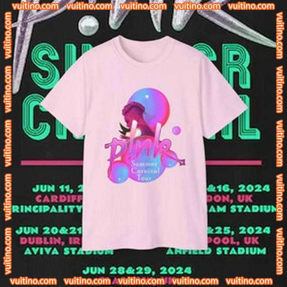 Pnk Pink Singer Summer Carnival Tour 2024 Double Sides Shirt