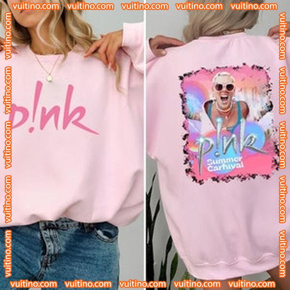 Pnk Pink Summer Carnival 2024 Tour Double Sides Apparel