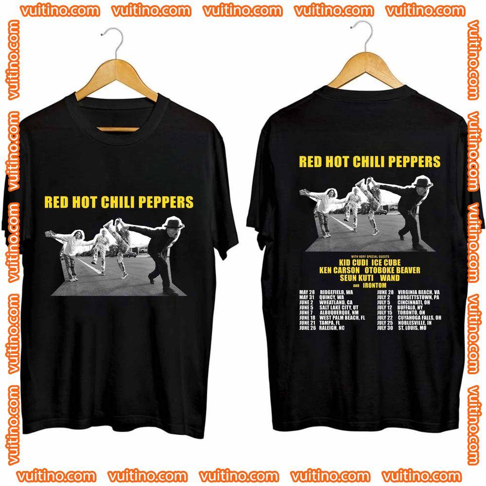 Red Hot Chili Peppers Rhcp Tour 2024 Double Sides Apparel