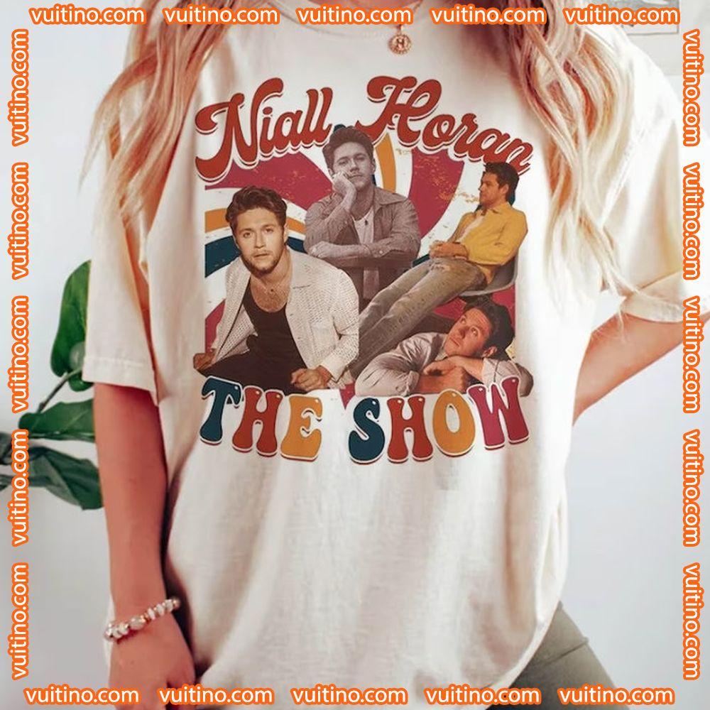 Retro 90s Niall Horan The Show Live On Tour 2024 Double Sides Apparel