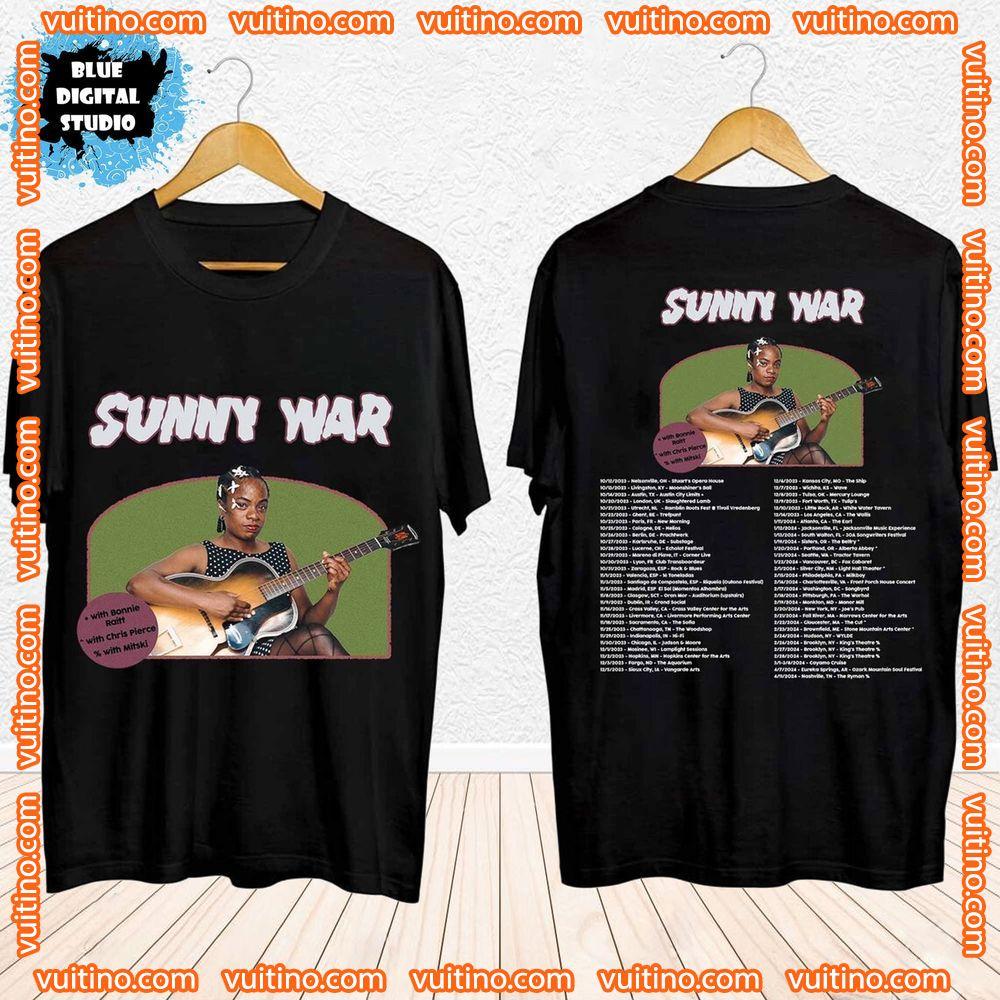Sunny War 2024 North American Tour Double Sides Shirt