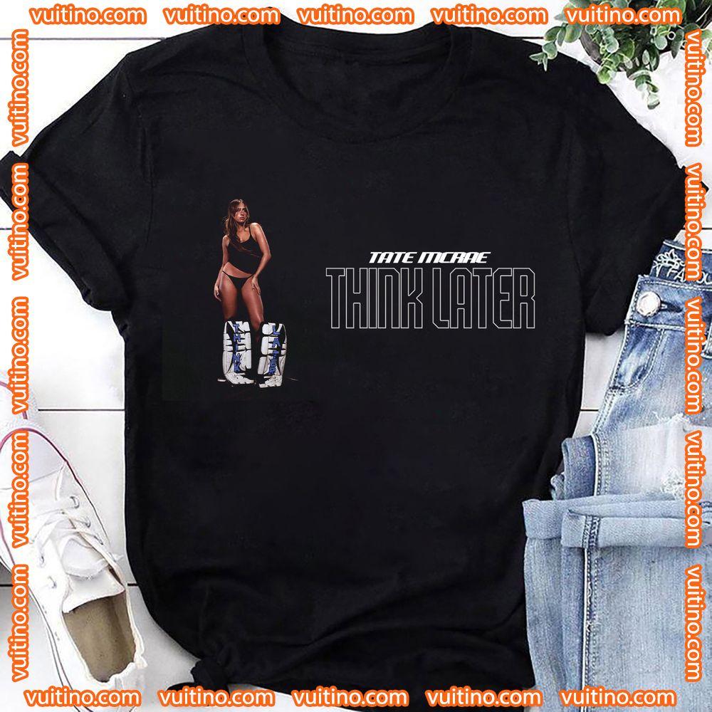 Tate Mcrae The Think Later Tour 2024 Double Sides Shirt
