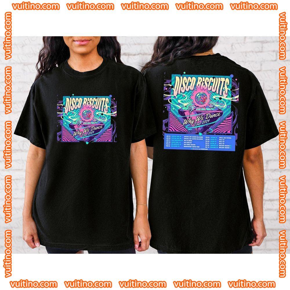 The Disco Biscuits 2024 Tour Double Sides Apparel