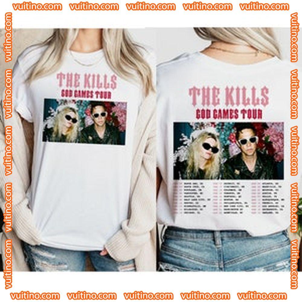 The Kills God Games Tour 2024 Double Sides Shirt