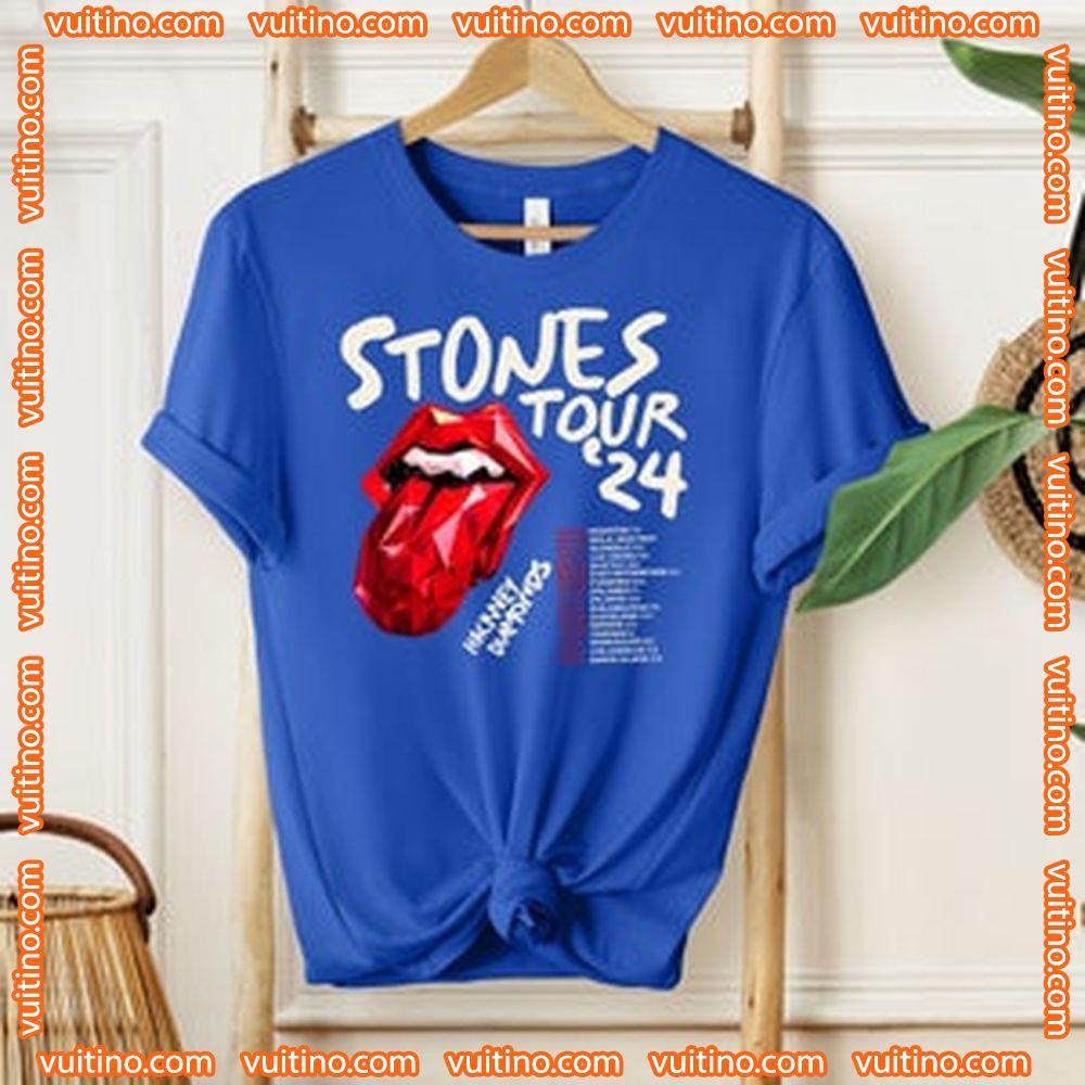 The Rolling Stones Hackney Diamonds Tour 2024 Double Sides Merch