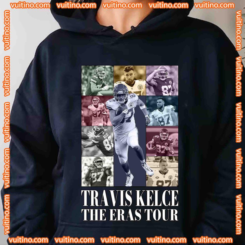 Travis Kelce The Eras Tour Tour 2024 Double Sides Shirt