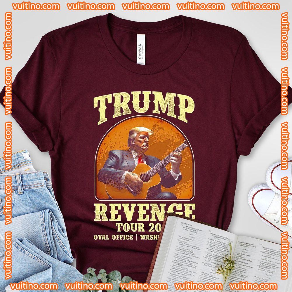 Trump Revenge Tour 2024 Unisex Double Sides Shirt