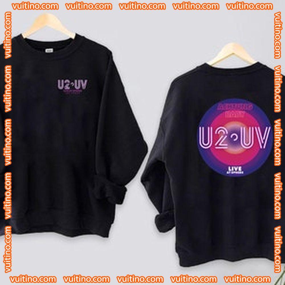 U2 Achtung Baby Live At Sphere Tour 2024 Double Sides Merch