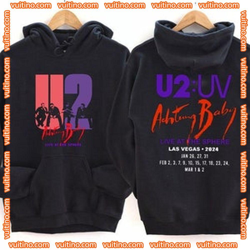U2uv Baby Live At Sphere Tour 2024 Double Sides Apparel