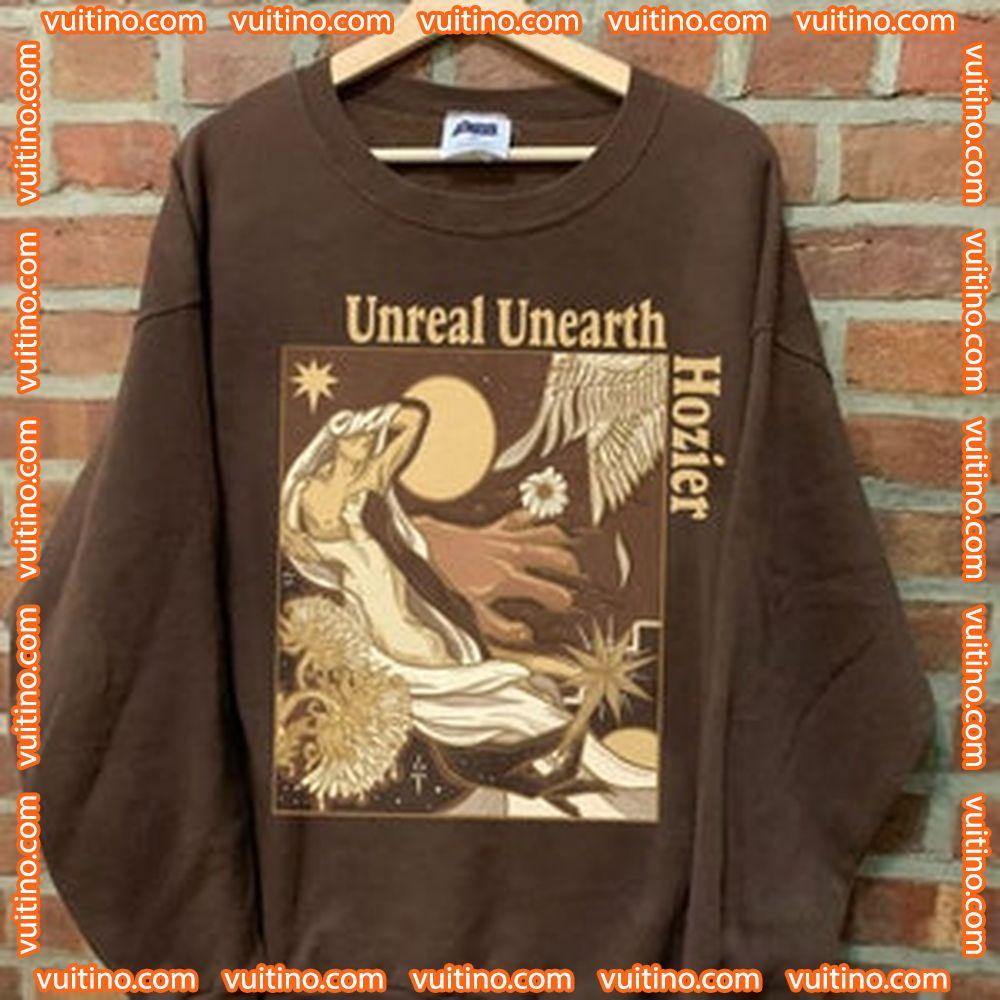 Unreal Unearth Hozier In A Week Unreal Unearth 2024 Album Double Sides Shirt