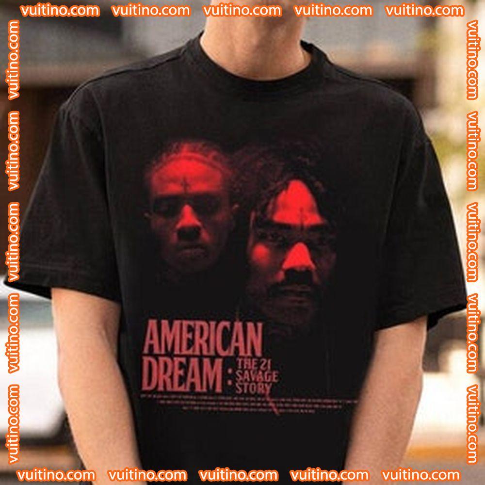 Vintage American Dream Tour 2024 Double Sides Shirt
