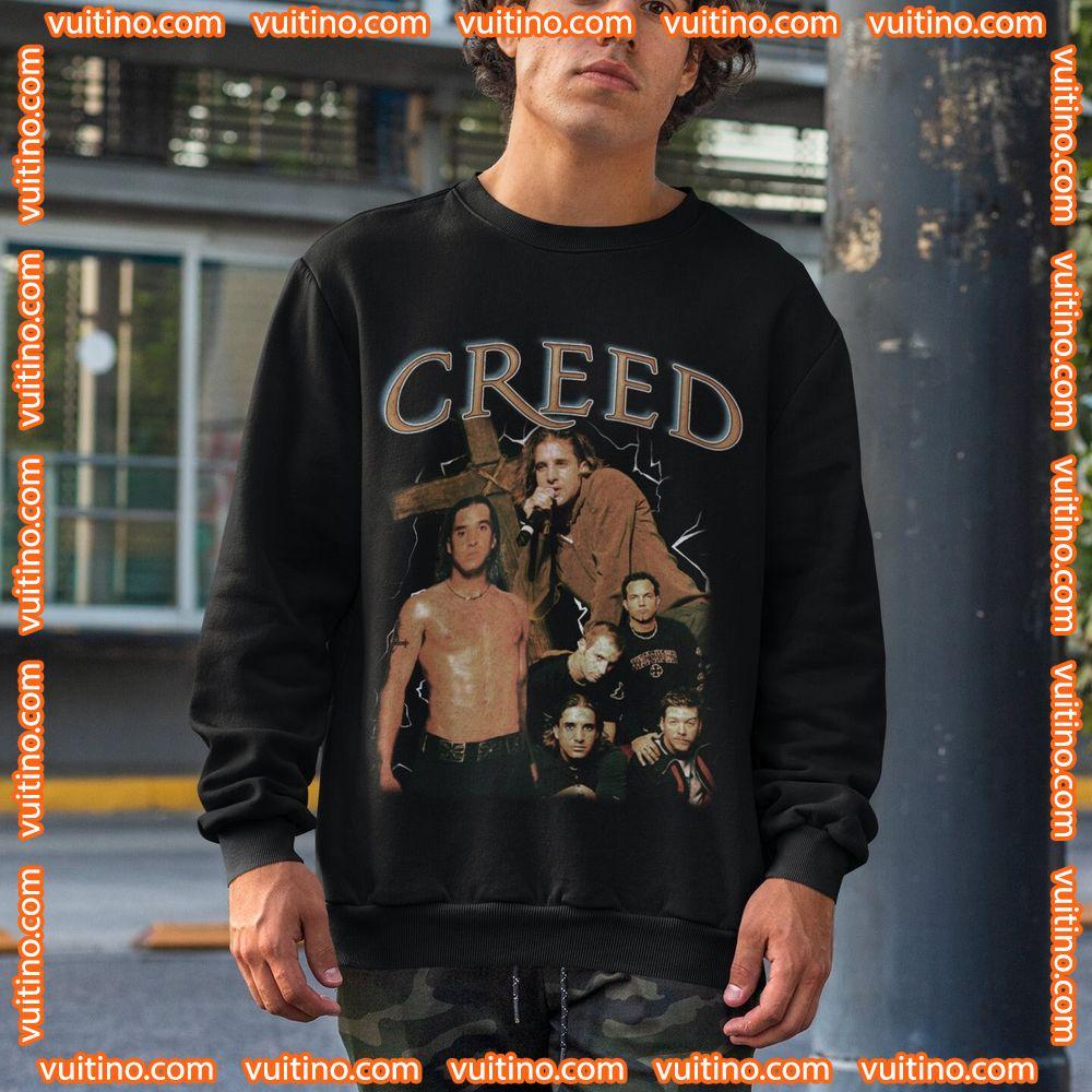 Vintage Inspired Creed Unisex Tour 2024 Double Sides Merch