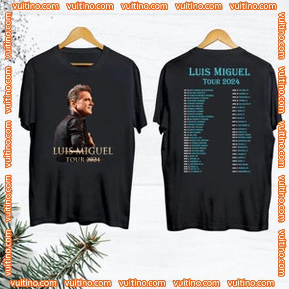 Vintage Luis Miguel Tour 2024 Double Sides Shirt
