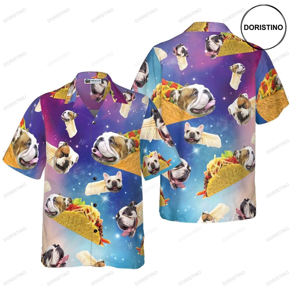 Taco Bulldog For Men Limited Edition Hawaiian Shirt