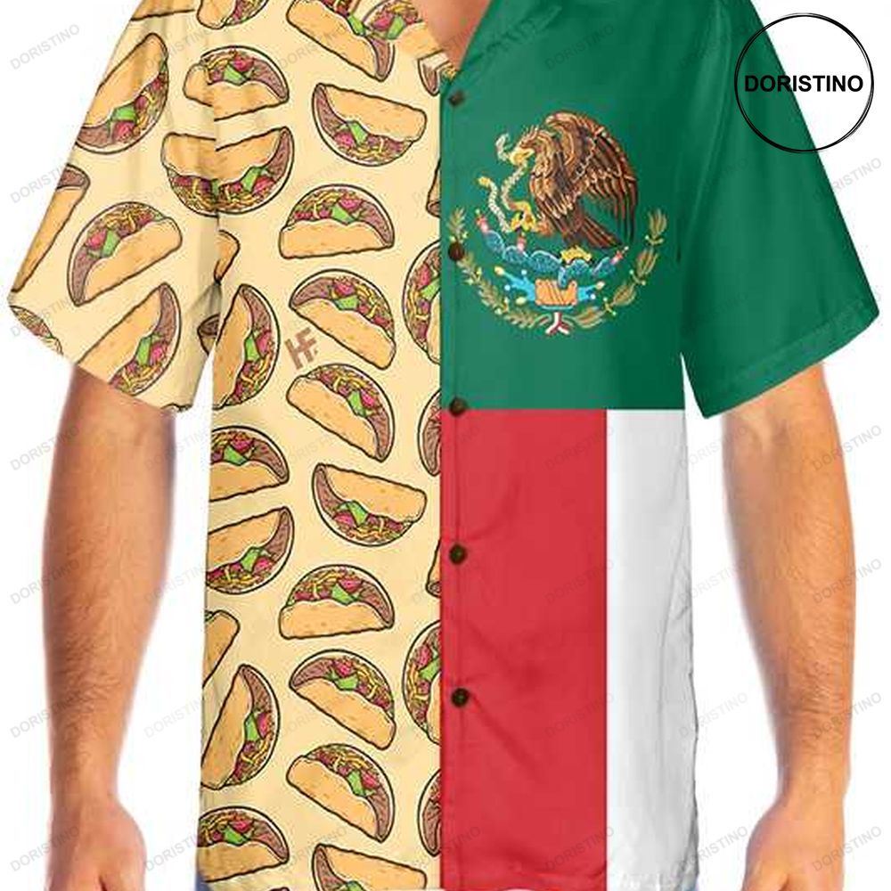 Tacos Will Never Break Your Heart Funny Mexican Taco Hawaiian Shirt