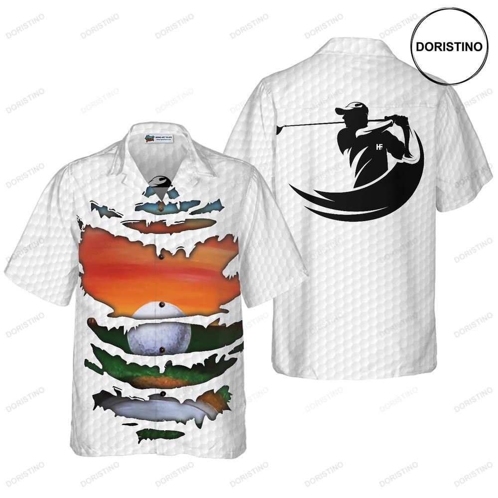 Tattered Golf Hawaiian Shirt