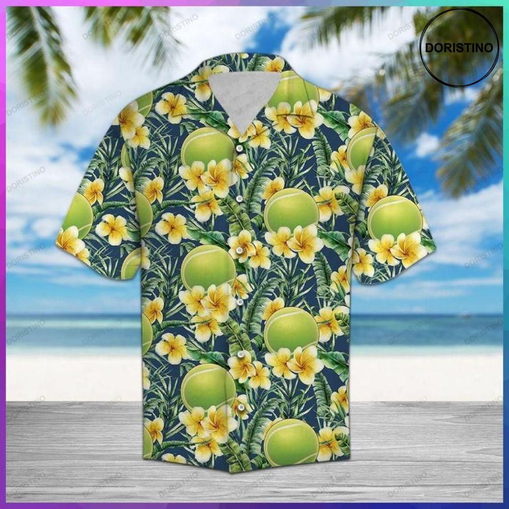 Tennis Frangipani Limited Edition Hawaiian Shirt