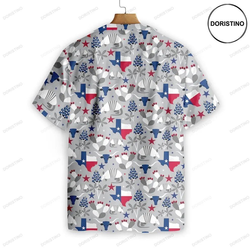 Texas Pattern Hawaiian Shirt
