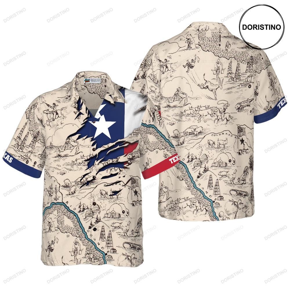 Texas State Map Unique Texas For Texas Lovers Limited Edition Hawaiian Shirt