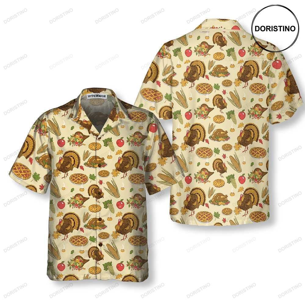 Thanksgiving Pattern Fall Vibe Thanksgiving Gift For Thanksgiving Day Limited Edition Hawaiian Shirt