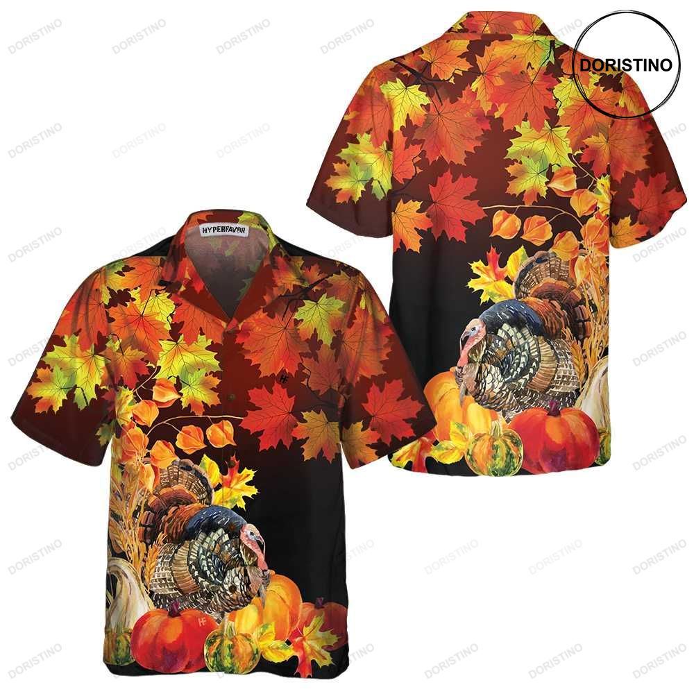 Thanksgiving Turkey Birds With Harvest Thanksgiving Gobble Funny Gift For Thank Limited Edition Hawaiian Shirt