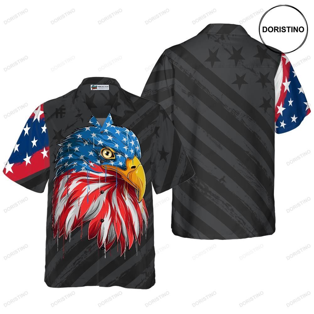 The American Eagle Bird Hawaiian Shirt