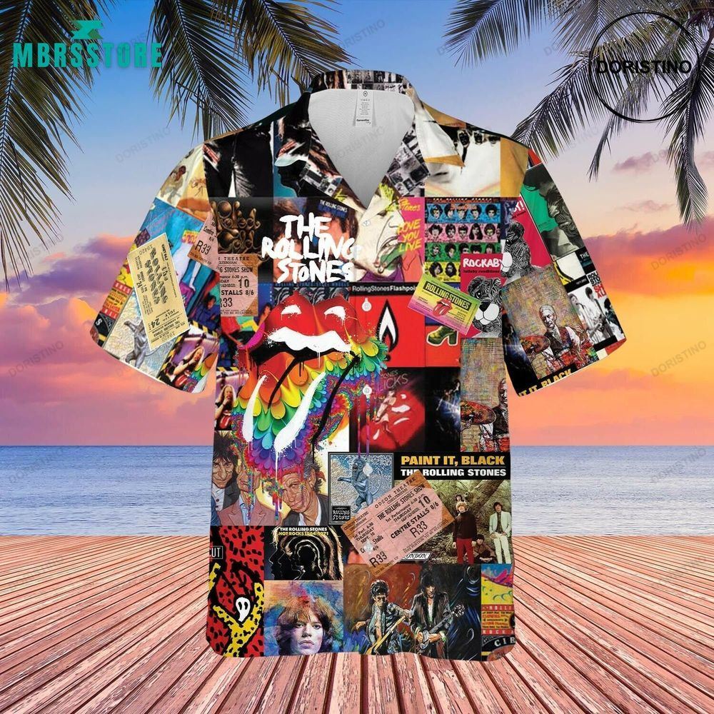 The Famous Rolling Stones Summer Limited Edition Hawaiian Shirt